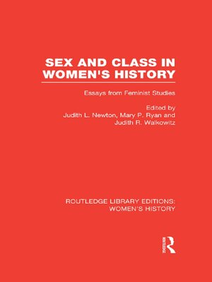 cover image of Sex and Class in Women's History